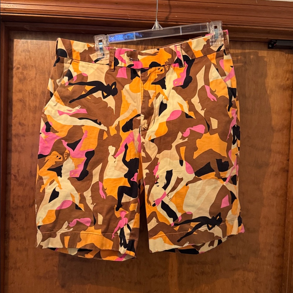 Loudmouth, pinup, girl, golf shorts size 34